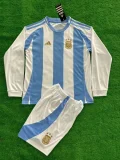2024 Argentina home long sleeve kids kit