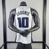 24th Season Kings Home White jersey
