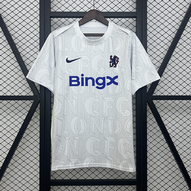 2025-26 Chelsea   white training jersey