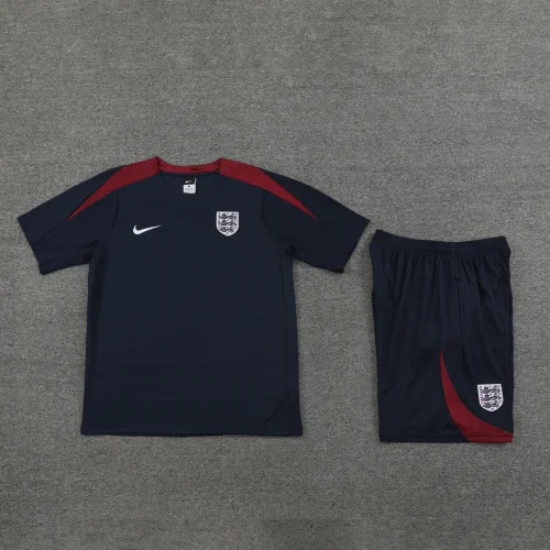 2024-25 England dark blue cotton training suit