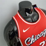 2022 Bulls Jordan #23 City Edition Red