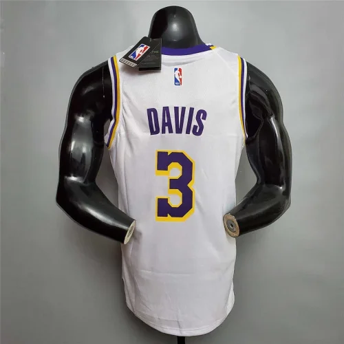 DAVIS #3 Lakers Round neck white