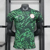 Player Version 2024 Nigeria Home(The player version is more slim fit, it is recommended to buy one size larger)