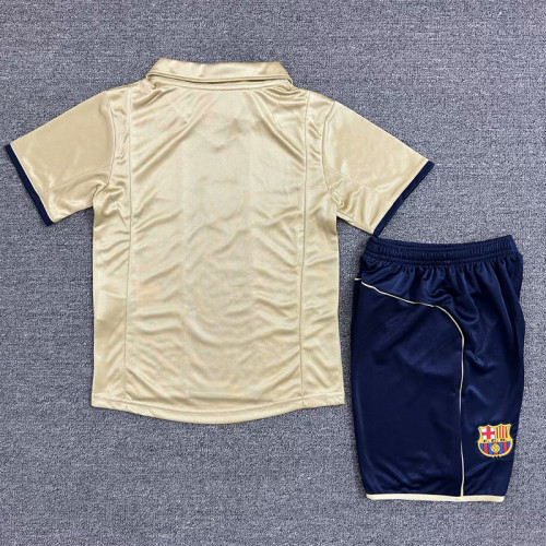 2001-02Barcelona   Away retro kid kit