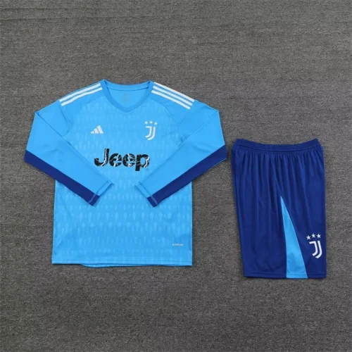 Juventus 2023-24 Blue long sleeve goalkeeper kit