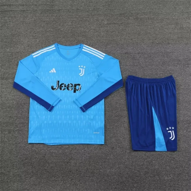 Juventus 2023-24 Blue long sleeve goalkeeper kit