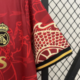 2024-25 Real Madrid red dragon training shirt