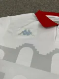Tunisia 2024 away white soccer jerseys