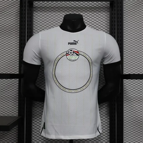 2023 Egypt away white player version jersey
