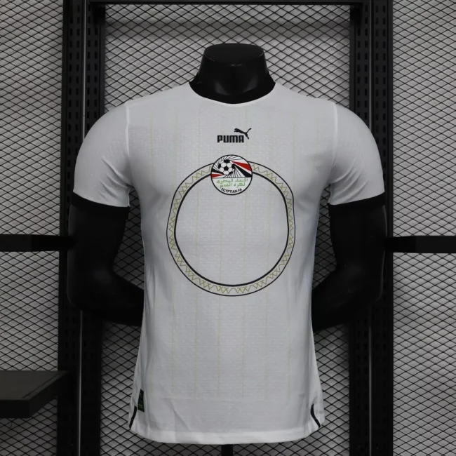 2023 Egypt away white player version jersey