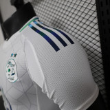 2024-25 Algeria white special player version jersey   (The player version is more slim fit, it is recommended to buy one size larger)
