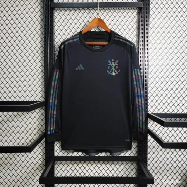 2023-24 Flamengo Away Long Sleeve Jersey
