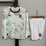 2025-26 Portugal away long sleeve kid kit