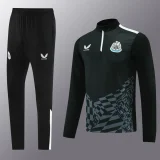 2023 Newcastle 01 black half pull suit