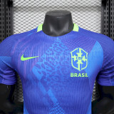 2025-26 Brazil away player version jersey (The player version is more slim fit, it is recommended to buy one size larger)