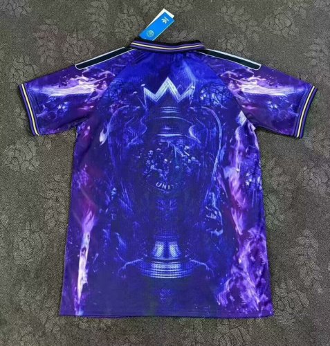 2025-26 Manchester United  Gold cup purple special jersey
