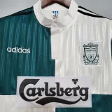 Liverpool 1995-96 away soccer jerseys