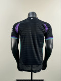 2025-26.Manchester United black Special player version jersey  (The player version is more slim fit, it is recommended to buy one size larger)