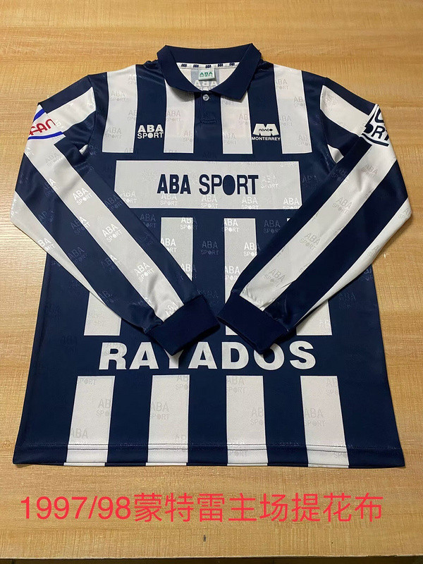 1997-98 Monterrey home long sleeve retro jersey
