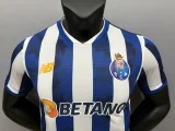 2024-25 Porto Player version home(The player version is more slim fit, it is recommended to buy one size larger)