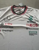 Mercedes 2024 new white F1 shirt
