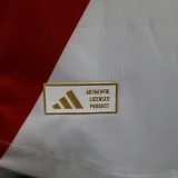2024-25 River Plate home player version jersey(The player version is more slim fit, it is recommended to buy one size larger)