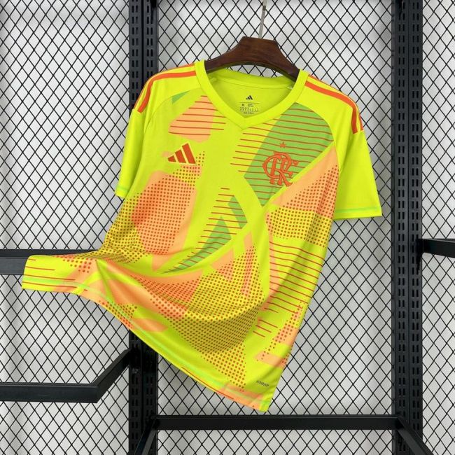 25-26 Flamengo Yellow goalkeeper jersey