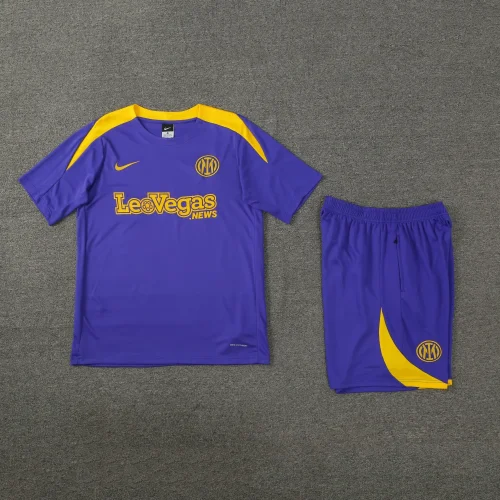 2024-25 Inter Milan Purple cotton training suit