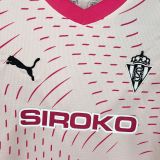 2024-25 Sporting de Gijon Third Away Kids Kit