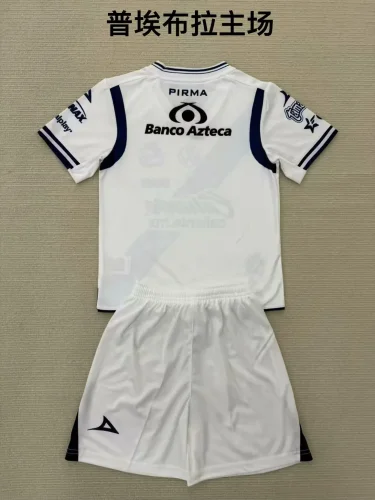 Puebla 2025-26 home kids kits