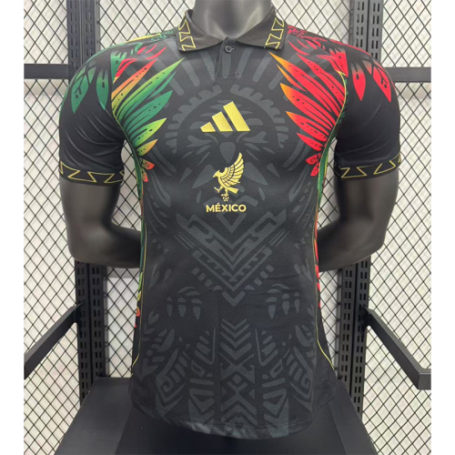 2025 Mexico Black Lapel Special Edition Player   (Taiyi Zhenren) Player  (The player version is more slim fit, it is recommended to buy one size larger)