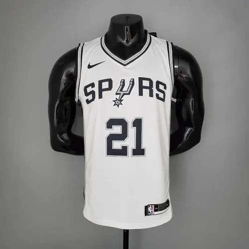 DUNCAN#21 Spurs White