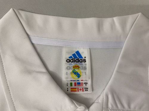 Real Madrid   2002-03 Retro  home long sleeve