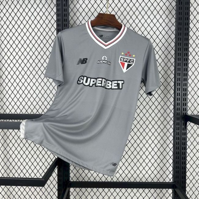 2025-26 Sao Paulo Special Edition Grey Jersey