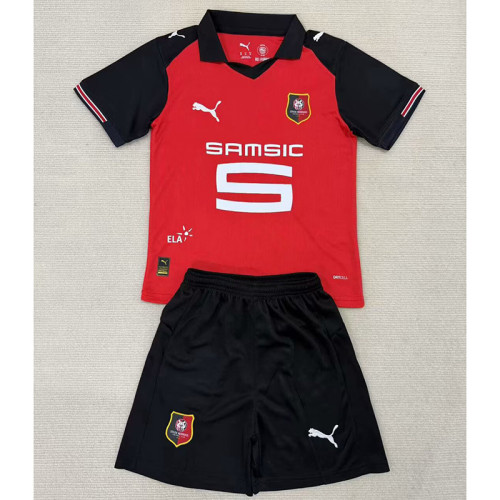2025-26 Rennais Home Kids Kit