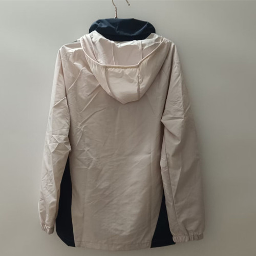 24-25 .Real Madrid   light pink windbreaker