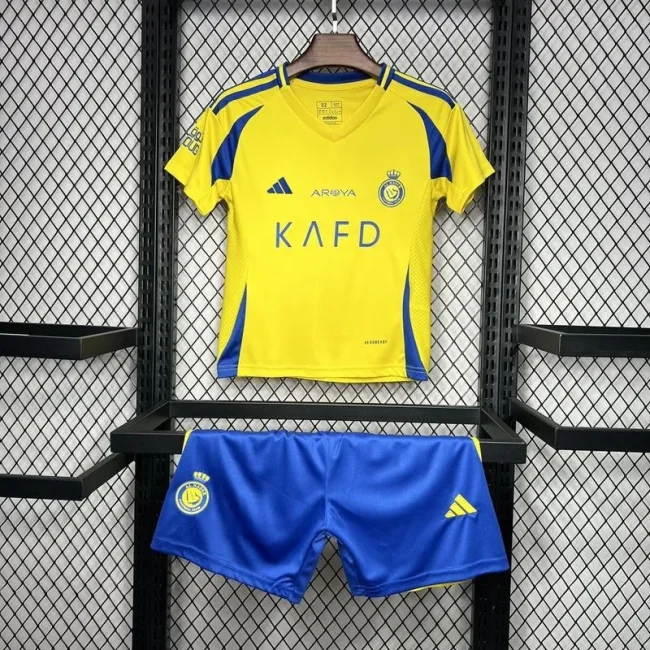 2024-25 Al-Nassr home kids kit