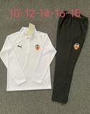 2024-25 Valencia white kid training suit