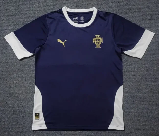 2025-26 Portugal blue training jersey