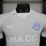 2024-25 Marseille 125TH player version jersey (The player version is more slim fit, it is recommended to buy one size larger)