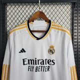 2023-24 Real Madrid home Long Sleeve jersey