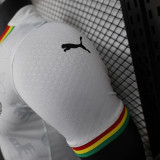 2024-25 Ghana white player version jersey   (The player version is more slim fit, it is recommended to buy one size larger)