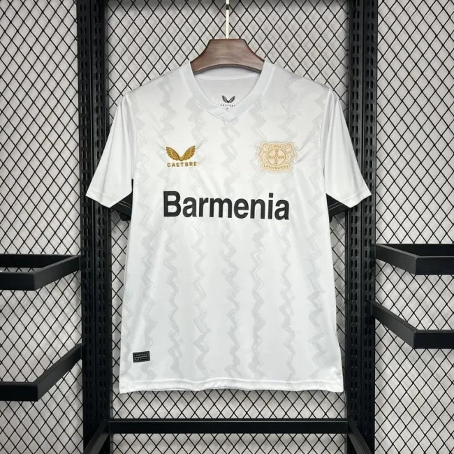 2024-25 Bayer 04 Leverkusen away soccer jersey