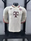 2024-25 Bayern Munich third away long sleeve player version jersey   (The player version is more slim fit, it is recommended to buy one size larger)