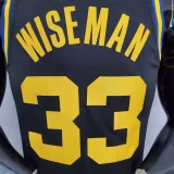 2022 75th Anniversary Wiseman#33 Warriors City Edition Black