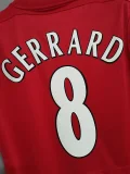 Liverpool 2005 home Champions League version soccer jerseys