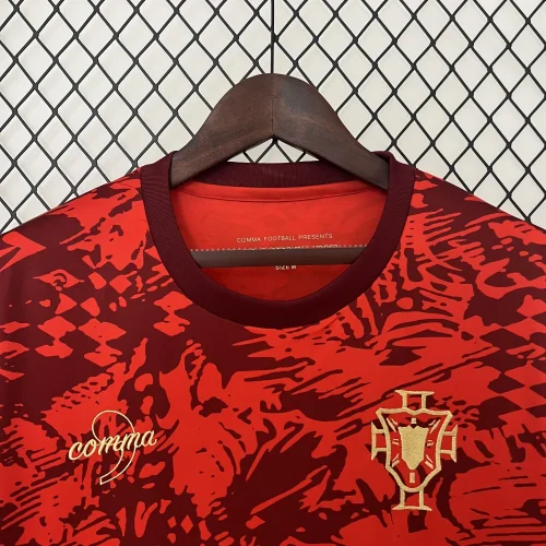 2024 Portugal red training jersey