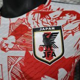 2024-25 Japan red and white dragon ball player version jersey (The player version is more slim fit, it is recommended to buy one size larger)