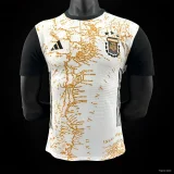 Player Version 2024 Argentina Maradona Special Tribute Jersey(The player version is more slim fit, it is recommended to buy one size larger)