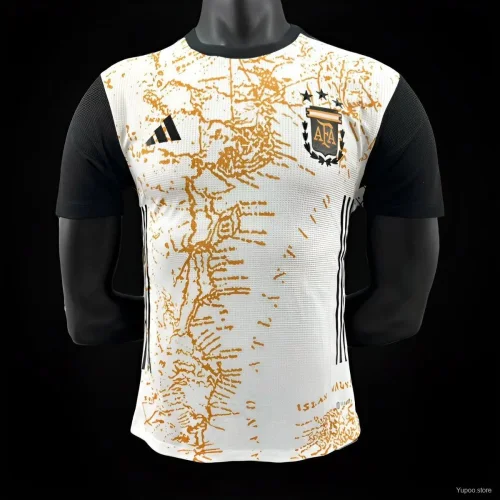 Player Version 2024 Argentina Maradona Special Tribute Jersey(The player version is more slim fit, it is recommended to buy one size larger)